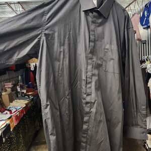 Stacy Adams Charcoal Dress Shirt